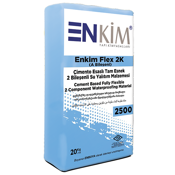 ENKİM FLEX 2K  Tam Elastik Su Yalıtım Harcı